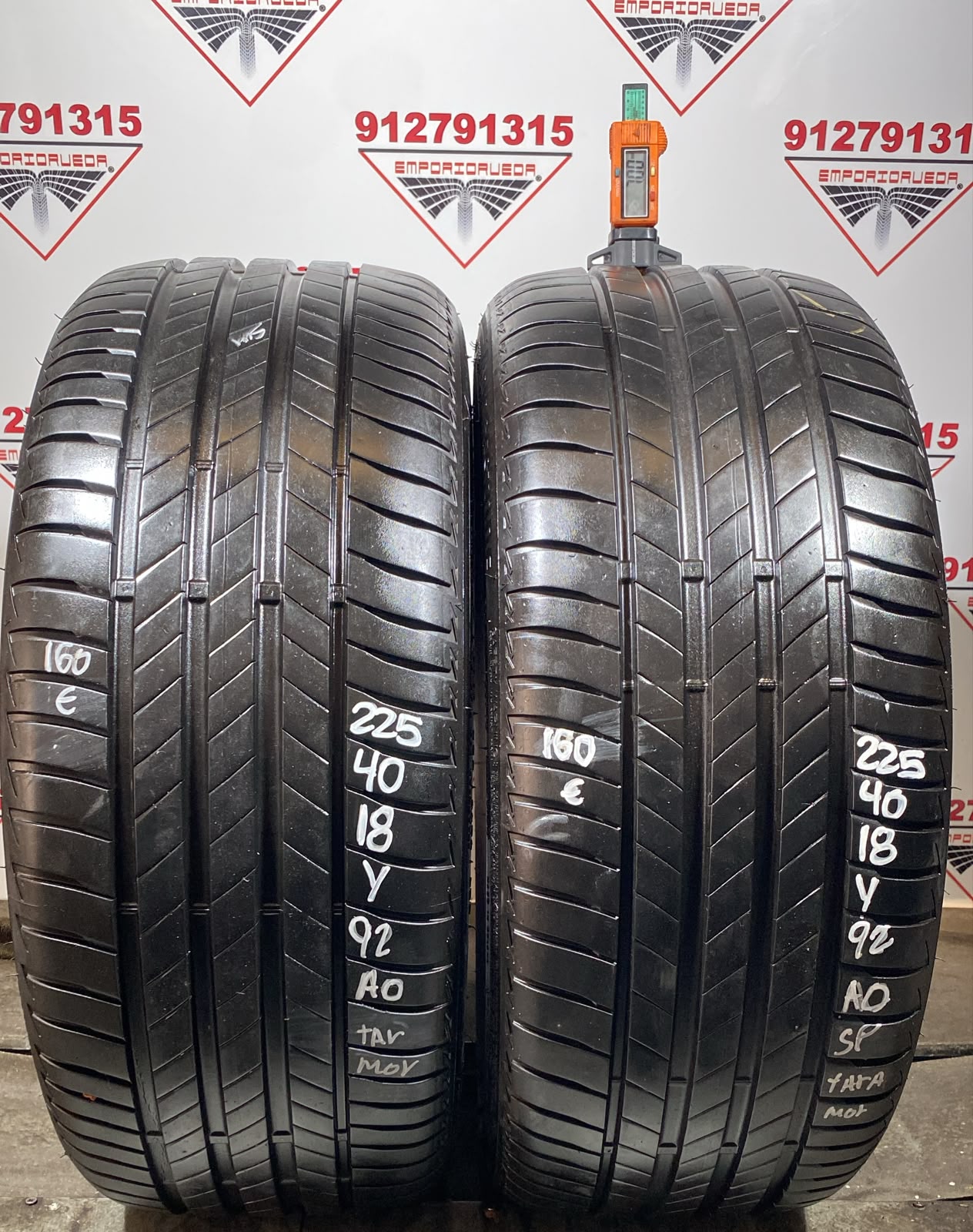 BRIDGESTONE TURANZA USADO  225/40 R18 92 Y